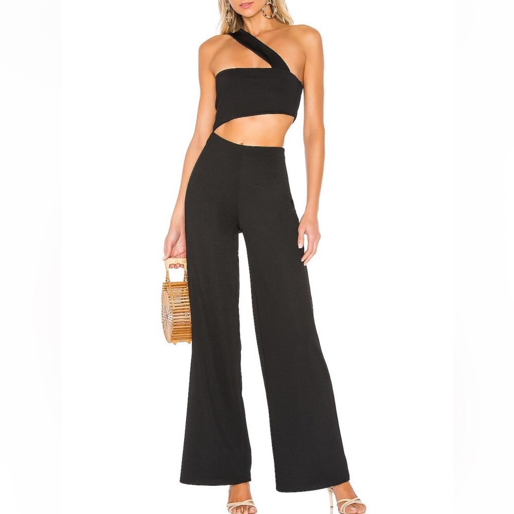 NWOT REVOLVE House of Harlow 1960 Black Jumpsuit New